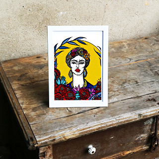 Plakát Frida Kahlo